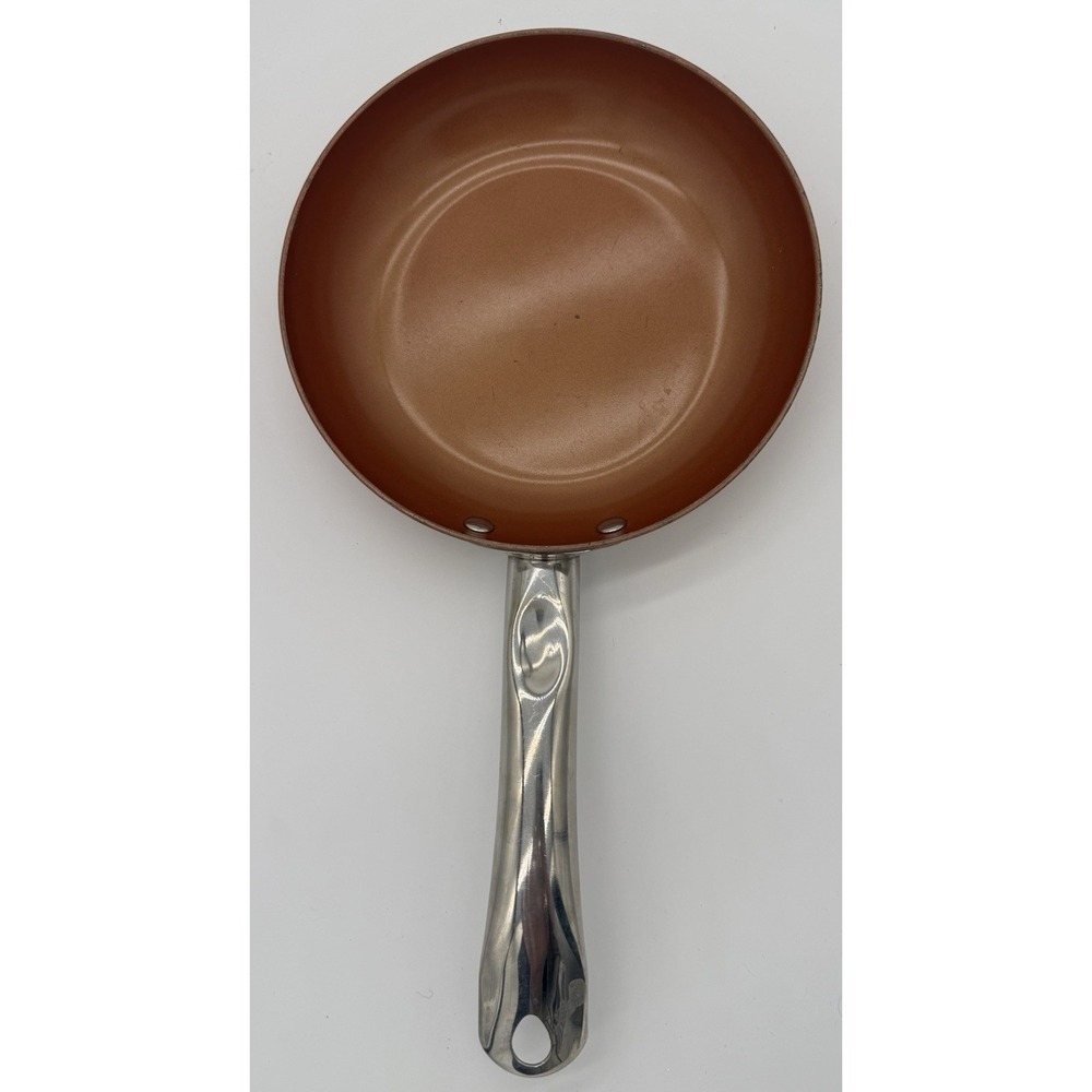 Copper Chef 8 Inch Nonstick Frying Pan Skillet Stainless Induction Base